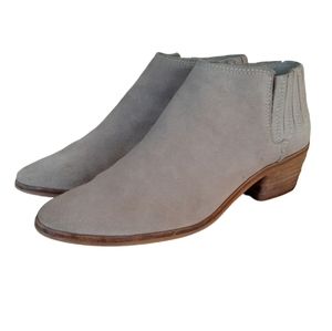 Dolce Vita (Revolve) Keiton Tan Suede Pull-on Ankle Boots Size 7.5